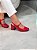 Sapato Boneca Tali Vermelho Verniz - Imagem 6