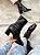 Bota Feminina Naty Preta em Strech - Imagem 1