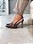 Scarpin Feminina Sasha Marrom Cacau - Imagem 7