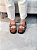 Slingback Feminino Safira Marrom Destroyed - Imagem 8