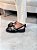 Slingback Feminino Safira Preto Destroyed - Imagem 4