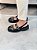 Slingback Feminino Safira Preto Destroyed - Imagem 2
