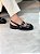 Slingback Feminino Safira Preto Destroyed - Imagem 10