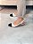 Slingback Feminina Sarah Off-white/Preto verniz - Imagem 9