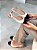 Slingback Feminina Sarah Off-white/Preto verniz - Imagem 4