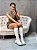 Coturno Feminino Kate Off-White Cano Alto - Imagem 3