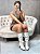 Bota Feminina Slouch Melina Off-White - Imagem 6