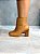 Bota Feminina Amanda Camel em Couro Legítimo - Imagem 16
