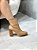 Bota Feminina Amanda Camel em Couro Legítimo - Imagem 1