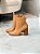 Bota Feminina Amanda Camel em Couro Legítimo - Imagem 7