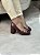Scarpin em Couro Livia Cherry Salto Bloco - Imagem 13