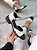 Sapato Boneca Samanta Off-White/Preto - Imagem 1