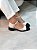 Sapato Boneca Samanta Off-White/Preto - Imagem 4