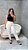 Sapato Boneca Samanta Off-White/Preto - Imagem 3