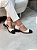 Sapato Boneca Samanta Off-White/Preto - Imagem 14