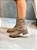 Coturno Feminino Biker Emili Marrom claro - Imagem 6