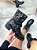 Coturno Feminino Biker Emili Preto Destroyed - Imagem 3