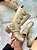 Coturno Feminino Zara Biker Creme Destroyed - Imagem 4