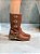 Coturno Feminino Biker Zara Caramelo - Imagem 3