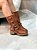 Coturno Feminino Biker Zara Caramelo - Imagem 2