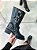 Coturno Feminino Biker Zara Preto - Imagem 7