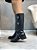 Bota Feminina Biker Preta Carla - Imagem 6