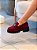 Mocassim Feminino Zoe Cherry Camurça - Imagem 1