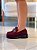Mocassim Feminino Zoe Cherry Camurça - Imagem 7