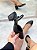 Slingback Feminino Sara Preto Destroyed - Imagem 2