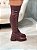 Bota Feminina Over Mavi Marrom Vinho - Imagem 11
