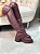 Bota Feminina Over Mavi Marrom Vinho - Imagem 13