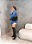 Bota Feminina Over Aline Preto Rugo - Imagem 8