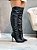 Bota Feminina Over Aline Preto Rugo - Imagem 9