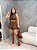 Bota Feminina Mirela Camel Cano longo - Imagem 3