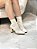 Bota Feminina ola Off-White em Meia - Imagem 9