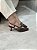 Scarpin Feminino Sasha Café Salto baixo - Imagem 3
