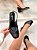 Slingback Feminino Cecília Preto em Couro legítimo - Imagem 8