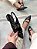 Slingback Feminino Ju Preto Destroyed - Imagem 5