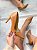 Scarpin Feminino Carina Camel em Couro Legítimo - Imagem 2