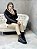 Coturno Feminino Maysa Preto Tachas - Imagem 6