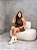 Bota Feminina Paloma Off-white em meia 2 em 1 - Imagem 3