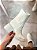 Bota Feminina Paloma Off-white em meia 2 em 1 - Imagem 4