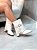 Bota Feminina Capa Milena Branca Fivela - Imagem 6