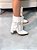 Bota Feminina Capa Milena Branca Fivela - Imagem 7