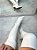 Bota Feminina Over Olivia Off-White Salto fino - Imagem 9