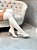 Bota Feminina Over Olivia Off-White Salto fino - Imagem 3
