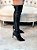 Bota Feminina Over Olivia Preta Salto fino - Imagem 4