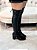 Bota Feminina Over Daya Preta Strech - Imagem 5