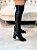 Bota Feminina Over Daya Preta Strech - Imagem 7