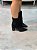 Bota Feminina Stefani Preta Capa Tricot - Imagem 2